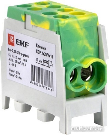 Клемма EKF PROxima KSR-2.25-2.16-Y-Green