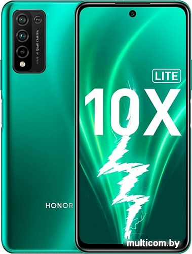 Смартфон HONOR 10X Lite DNN-LX9 4GB/128GB (изумрудно-зеленый)