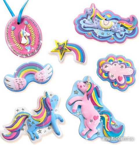 Набор для создания поделок/игрушек SES Creative Из гипса Единороги 01359