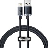 Кабель Baseus CAJY000101 USB Type-A - Lightning (1 м, черный)
