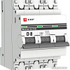 Выключатель автоматический EKF 3P 8А (D) 4.5kA ВА 47-63 mcb4763-3-08D-pro