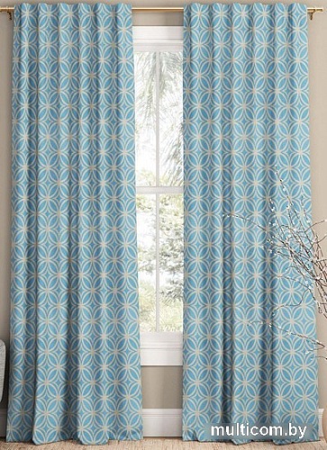 Комплект штор Pasionaria Минас 3.4x2.4 м (2 шт, голубой)