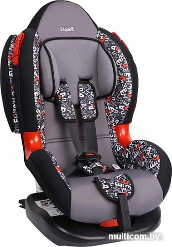 Автокресло Siger Art Кокон ISOfix (алфавит)