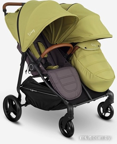 Коляска прогулочная «книга» Rant Twinny RA151 (olive)