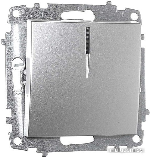 Выключатель Elbi Zena-Vega 609-011000-201 (серебристый)