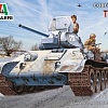 Сборная модель Моделист Советский танк Т-34-76 307201