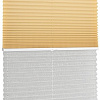 Плиссе Delfa Basic Uni СПШ-3105/3504 Basic Transparent (48x160, бежевый/белый)