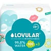 Влажные салфетки Lovular Sweet Kiss (3x100 шт)