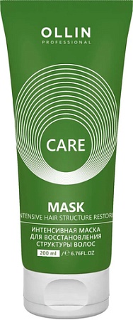 Маска Ollin Professional Care Интенсивная для восстановления структуры волос 200 мл