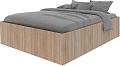 Кровать Stolline Илга 160x200 СТЛ.415.03 (дуб сонома)
