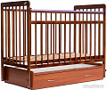 Детская кроватка Bambini Euro Style М 01.10.04 (орех светлый)