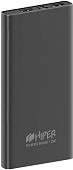 Портативное зарядное устройство Hiper Metal10K (серый)