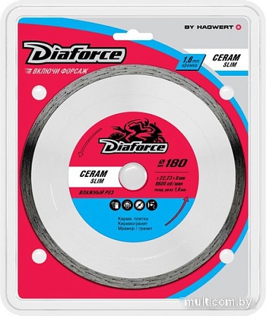 Diaforce Ceram Slim 514180S