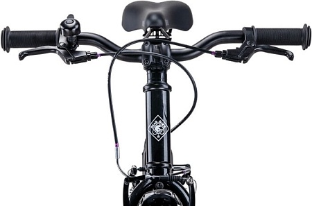 Детский велосипед Bear Bike Kitez 16 RBKB0Y6G1004 2020 (черный)