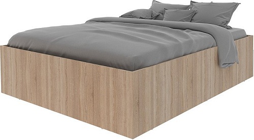 Кровать Stolline Илга 160x200 СТЛ.415.03 (дуб сонома)