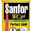 Средство для унитаза Sanfor WC Gel Лимонная свежесть 750 г