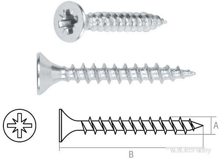 Starfix Универсальный 5.0x30 SMC2-67610-500 (500шт, белый цинк)