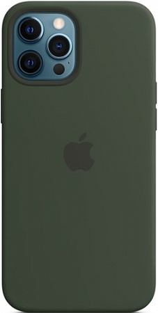 Чехол Apple MagSafe Silicone Case для iPhone 12 Pro Max (кипрский зеленый)