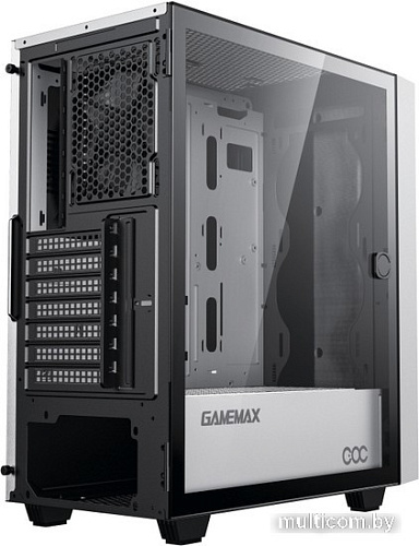 Корпус GameMax Brufen C3 WB (белый/голубой)