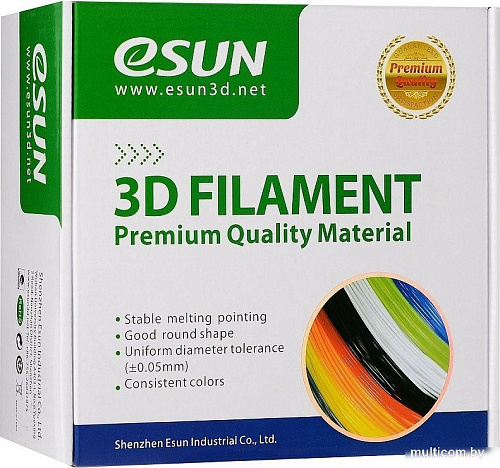 Пластик eSUN ABS ABS-P175CL1 (1.75мм, 1кг, прозрачный)
