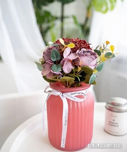 Искусственный букет Вещицы Фантазия 105x105x250 Fancy86 (розовый)