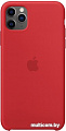 Чехол Apple Silicone Case для iPhone 11 Pro Max (красный)