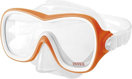 Очки для плавания Intex Wave Rider Masks 55978 (оранжевый)