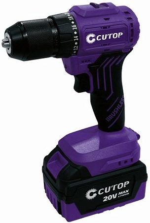 Дрель-шуруповерт Cutop CCD2024AP (с 2-мя АКБ, кейс)