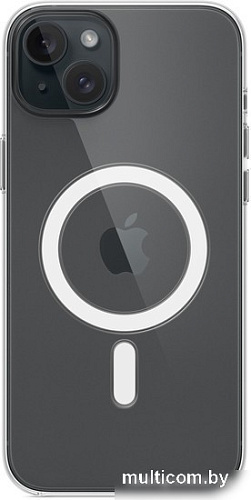 Чехол для телефона Apple MagSafe Clear Case для iPhone 15 Plus (прозрачный)