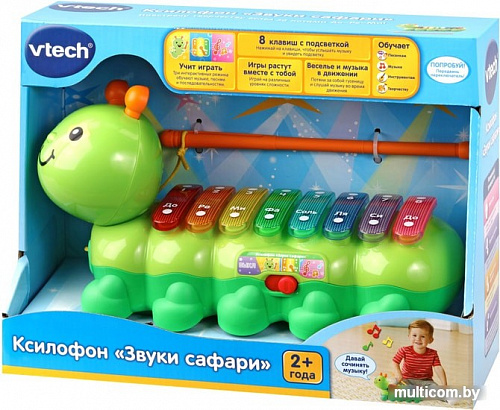 Развивающая игрушка VTech Ксилофон Гусеница 80-174926