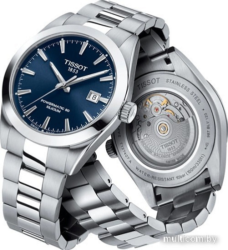Наручные часы Tissot Gentleman Powermatic 80 Silicium T127.407.11.041.00