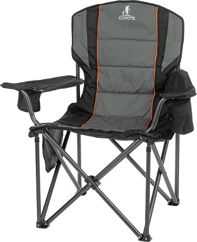 Кресло Coyote HKC-1146L (серый/черный)