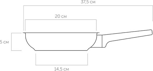 Сковорода Nadoba Andrea 727919