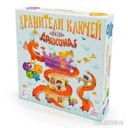 Настольная игра ND Play Хранители ключей против дракона 301940