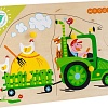 Мозаика/пазл Woody Тракторист 2109