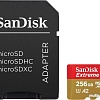 Карта памяти SanDisk Extreme SSDSQXA1-256G-GN6MA 256GB + адаптер