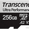 Карта памяти Transcend microSDXC 340S 256GB (с адаптером)