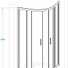 Душевой уголок Royal Bath RB90HKD-T 90x90