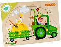 Мозаика/пазл Woody Тракторист 2109