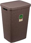 Корзина Curver Jute 58L 245977 (фиолетово-коричневый)