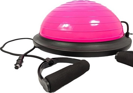 Балансир Ametist Bosu Ball (розовый)