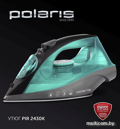 Утюг Polaris PIR 2430K (бирюзовый)