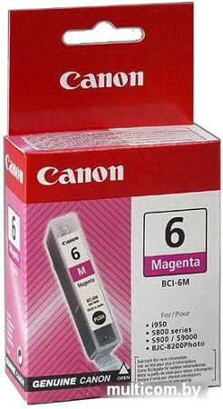 Картридж-чернильница (ПЗК) Canon BCI-6 Magenta