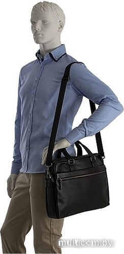 Мужская сумка Francesco Molinary 356-Q8222-8-BLK