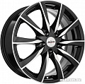 Литые диски X'trike X-120 17x7&quot; 5x108мм DIA 67.1мм ET 40мм BK/FP