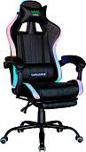 Кресло VMM Game Throne RGB OT-B31RGBWE (черный/белый)