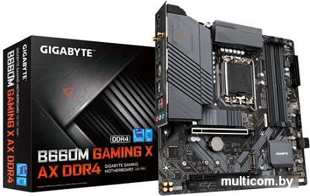 Материнская плата Gigabyte B660M Gaming X AX DDR4 (rev. 1.x)