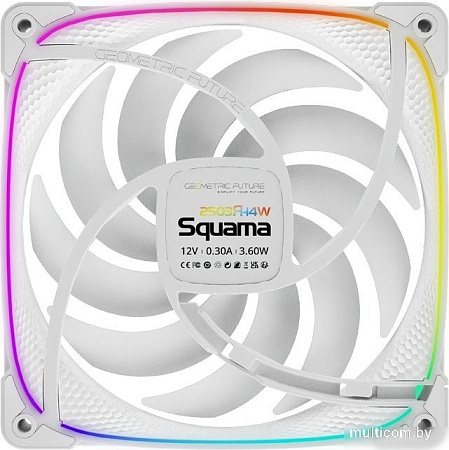 Комплект вентиляторов для корпуса Geometric Future Squama 2503R-14 Triple Pack (белый)