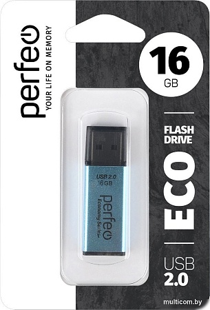 USB Flash Perfeo E03 16GB (синий)