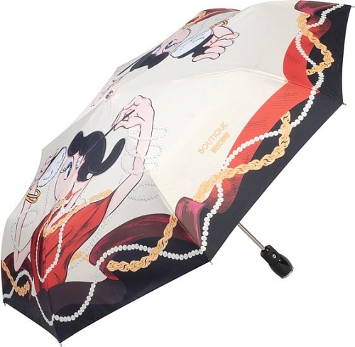 Зонт Moschino 7950-OCA Olivia Makeup Beige